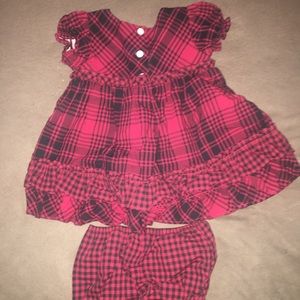 Ralph Lauren American Living 3m red holiday dress